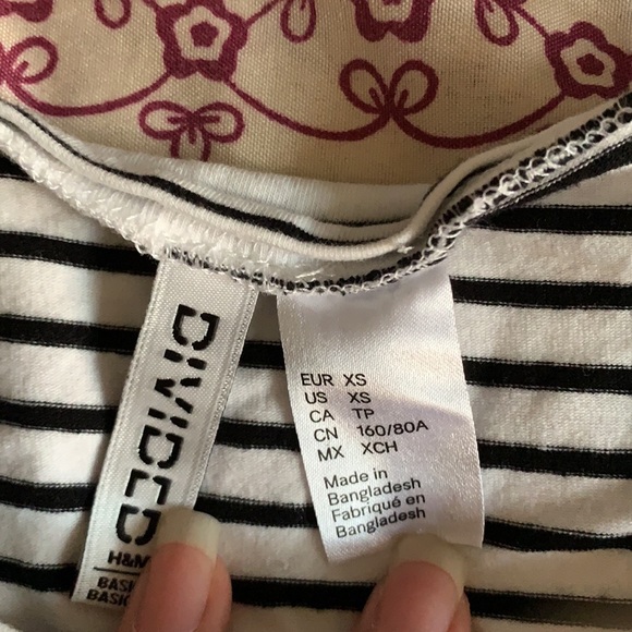 striped tee - Picture 2 of 2